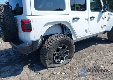 2021 Jeep Wrangler 4Xe Unlimited Rubicon 4X4 из США, поврежденный, VIN 1C4JJXR65MW674505